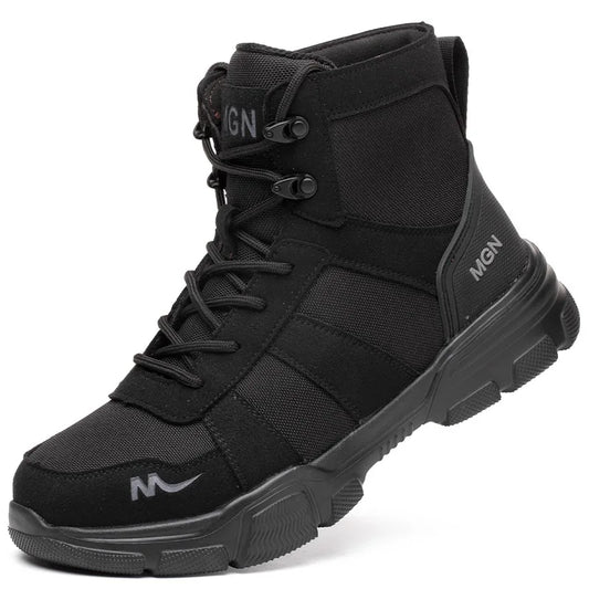 Boots Indestructible Safety Men Steel Toe  Puncture-Proof Sneakers; Women Non Slip Work Shoes