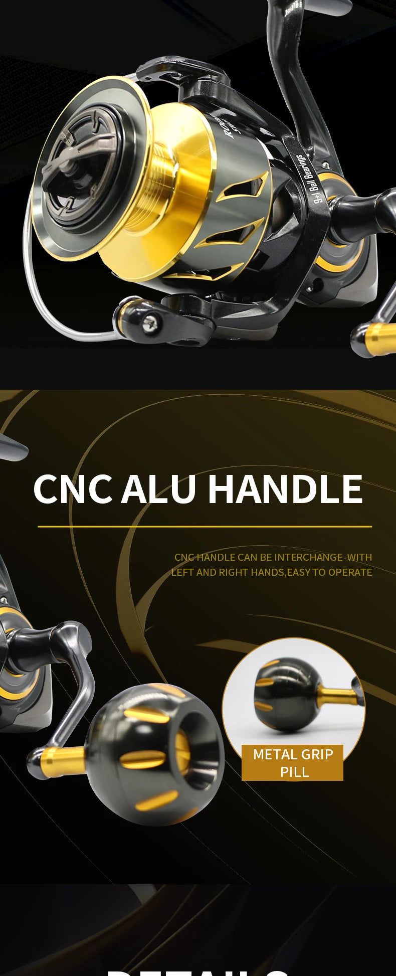 SW Spinning Reel Ultralight  Saltwater Surf Reel  5.0:1 9+1 BB Max Drag 12kg Fishing Reels Wheel