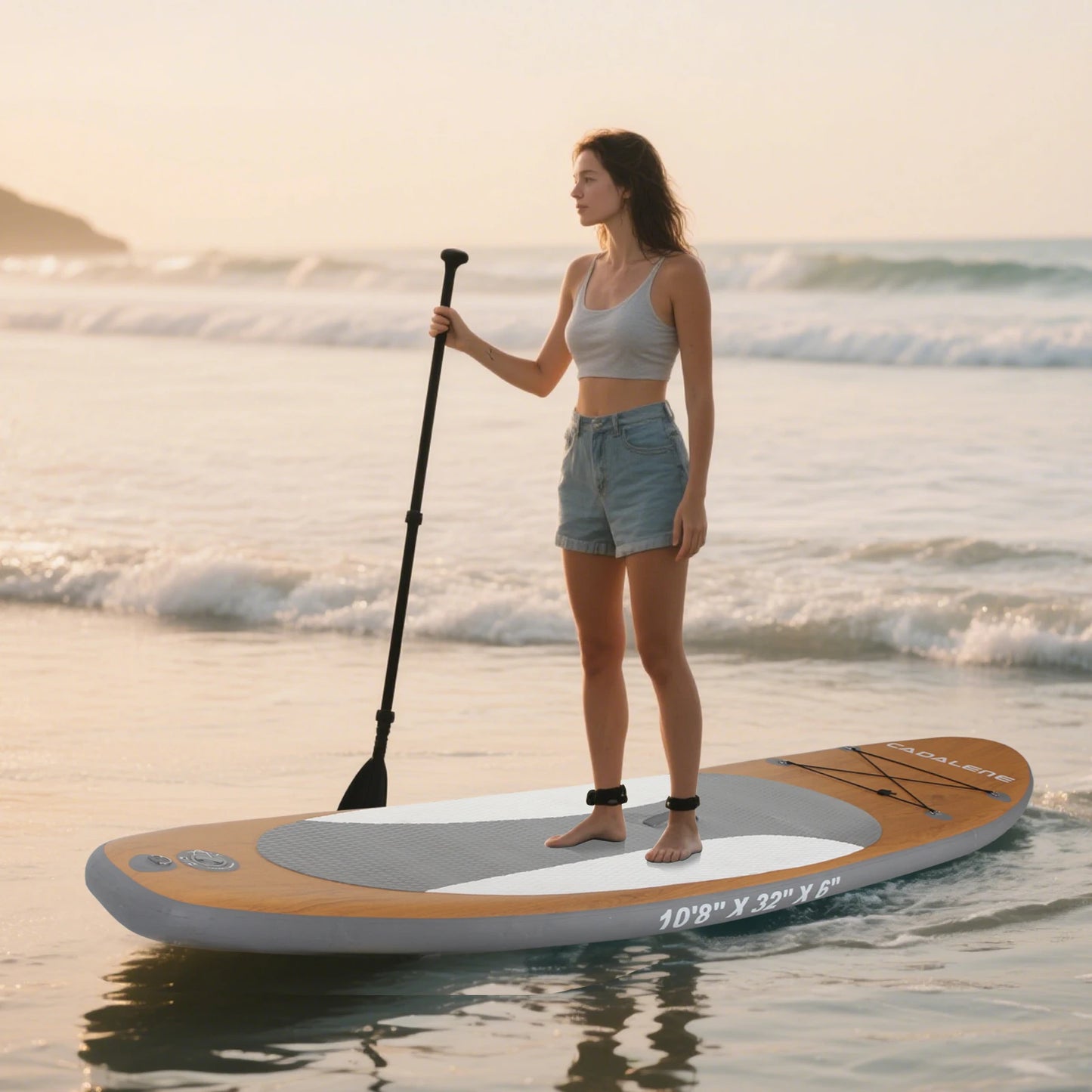 CADALENE Inflatable Paddle Board, Stand Up,adult, Sup Board with Premium Sup Accessories