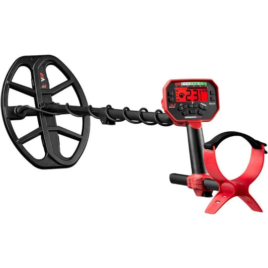 540 Multi-Frequency Pinpointing Detector, Adults, Iron Bias & V12 12"x9" Double-D Waterproof Coil