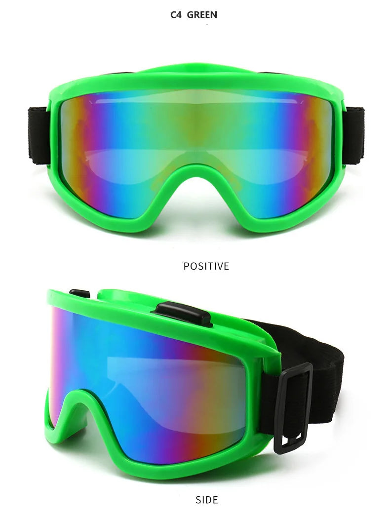 Protective Glasses Motorcycle Helmet Outdoor Sports Windproof DustproofSki Snowbd Goggle Motocross