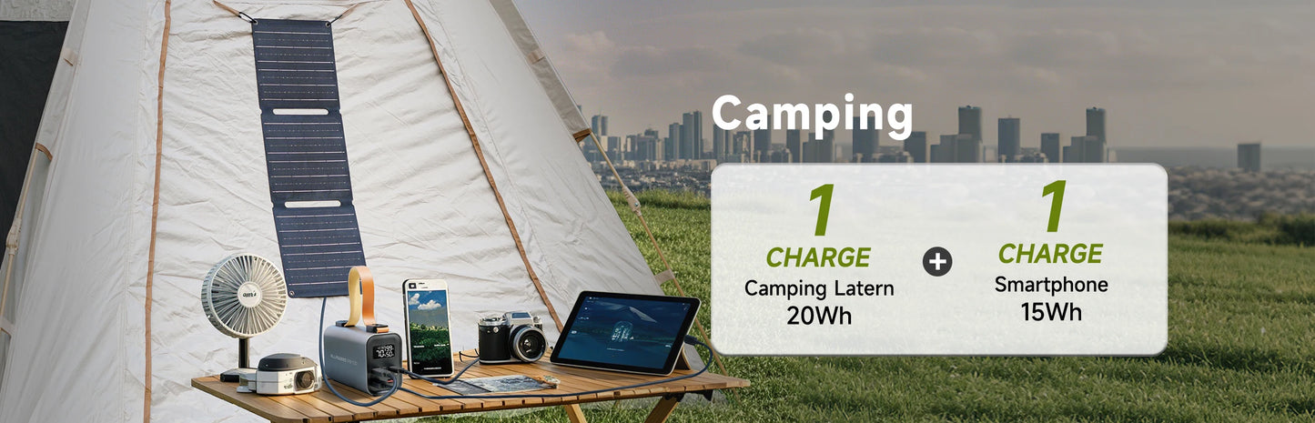 Power Bank PB 100W Fast Charging ,21W Solar Panel Portable Battery Charger For Laptop Phone