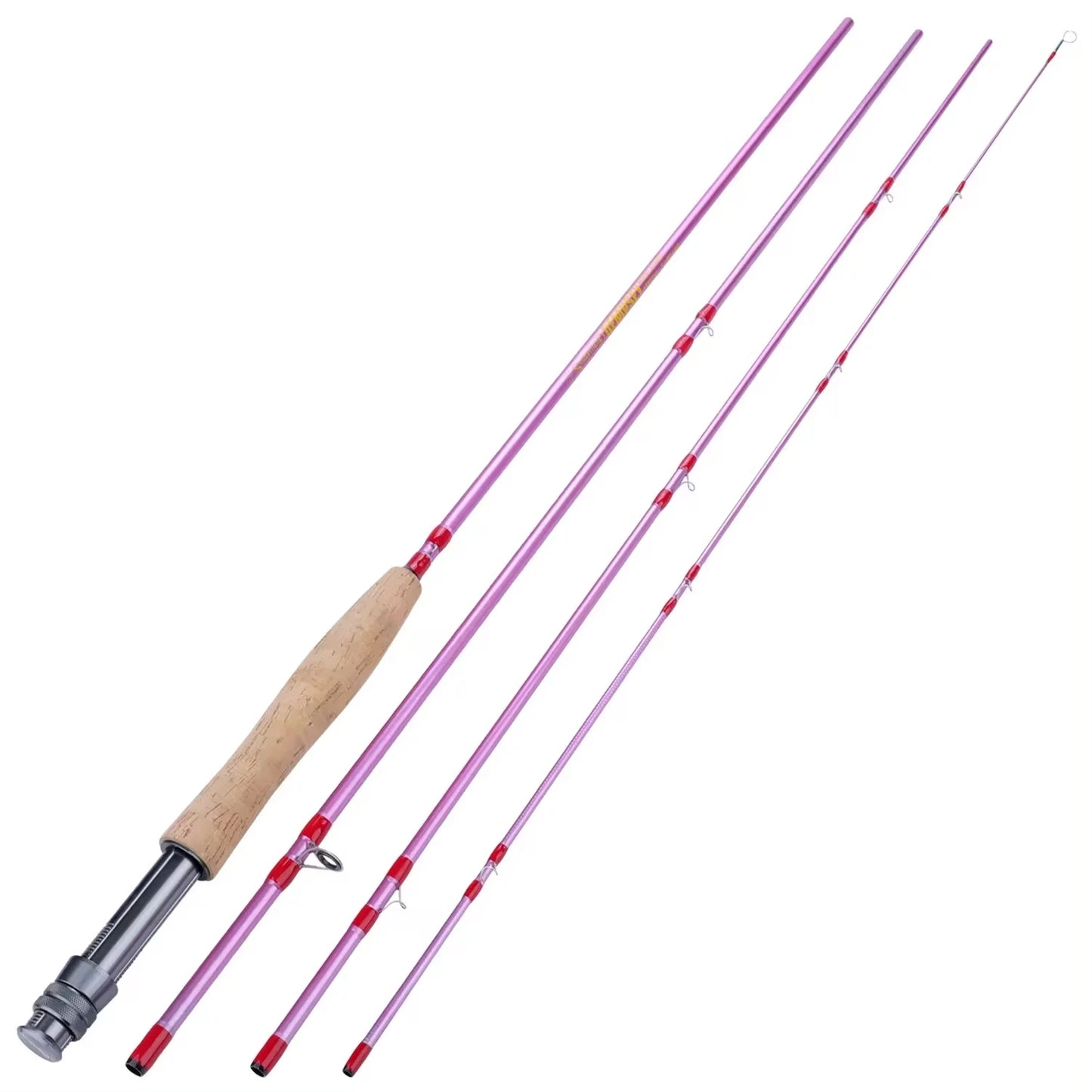 2.7M UltraLight Fly Fishing Rod 9ft 5/6wt 4 Sections Freshwater Trout Salmon Fishing Tackle