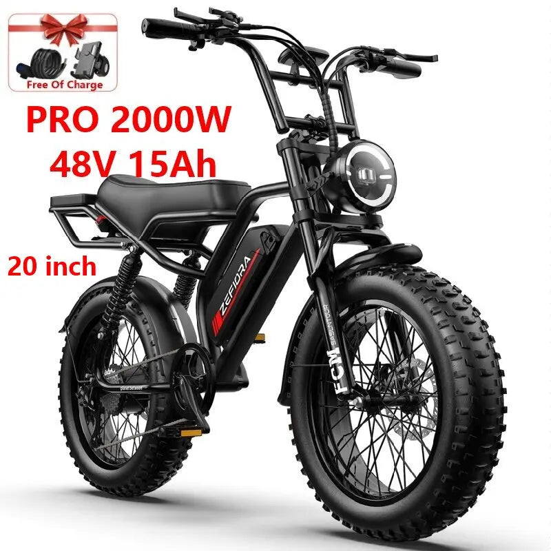 New 2000w Men\'s E-Mountain Bike,20-26 Inch Certified Ul2849 30-50mph 30-60mile 48v,