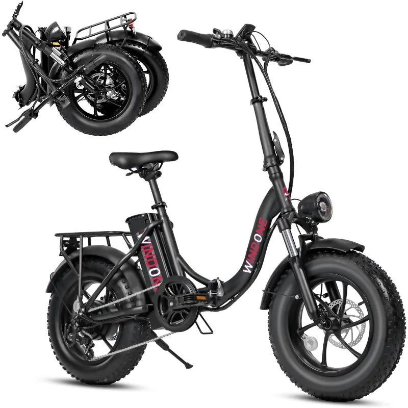 S14/S16 Electric Bike for Adults, Max 19/22 MPH Speed & 28/50 Miles Range (PAS), 500W/750W Peak