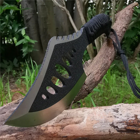 Compact Outdoor Tomahawk: Stainless Steel Blade, Non-Slip Handle, Jungle Machete & SurvivalTool