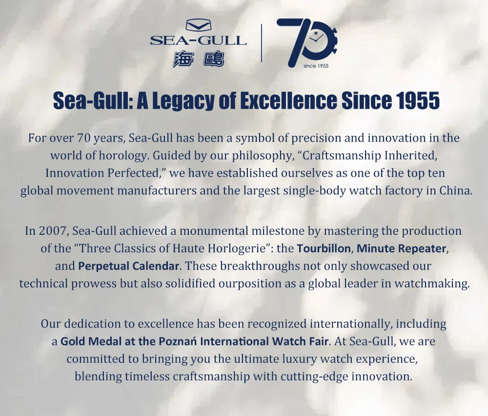 Seagull 1963 International Chronograph Manual Winding Mechanical Watches Original ST1901