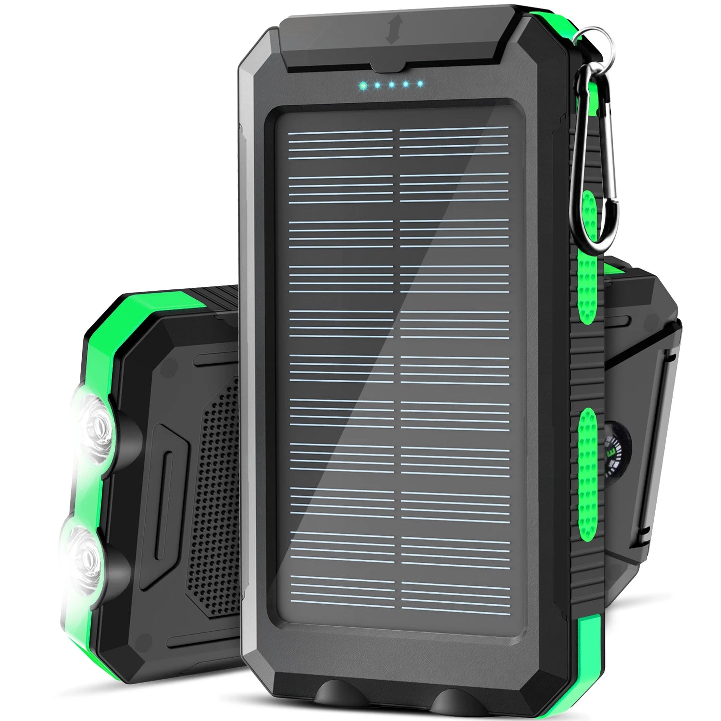 Waterproof Outdoor Solar Power Bank 38800mAh Dual USB Solar Mobile Phone Charger Solar Powerbank