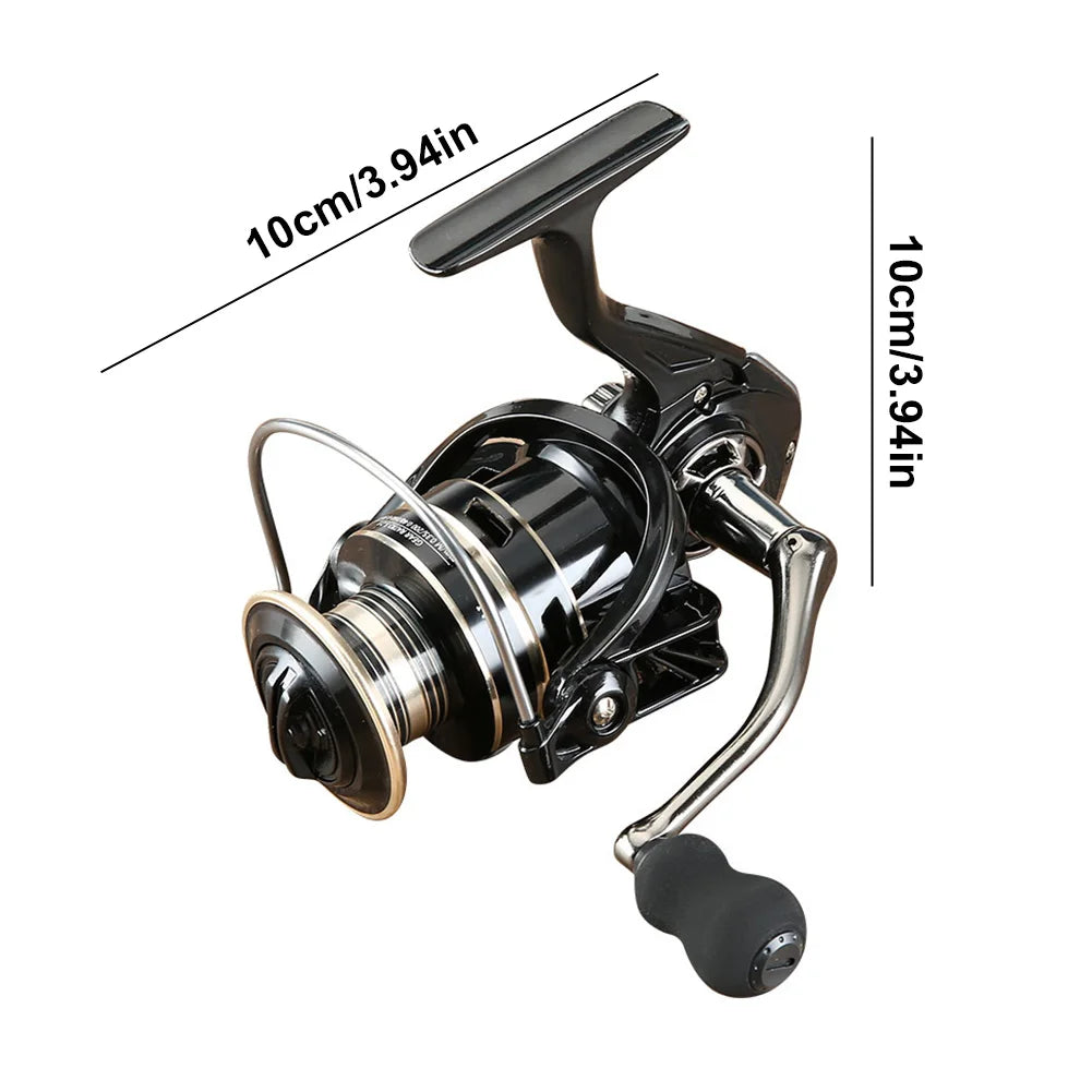 Spinning Reel Metal Spool Handle All-Metal Fishing Reel Fishing Coil Wheel Carp Fishing Reel Fishing Accessories