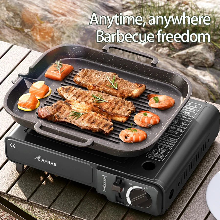 Outdoor Portable Card Stove, Gas Stove, Suitable For Camping, picnicking