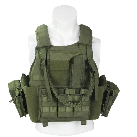 1000D Tactical Vest Sniper Chest Rig Airsoft Armor Vest Gear Carrier Load Bearing Vest Hunting