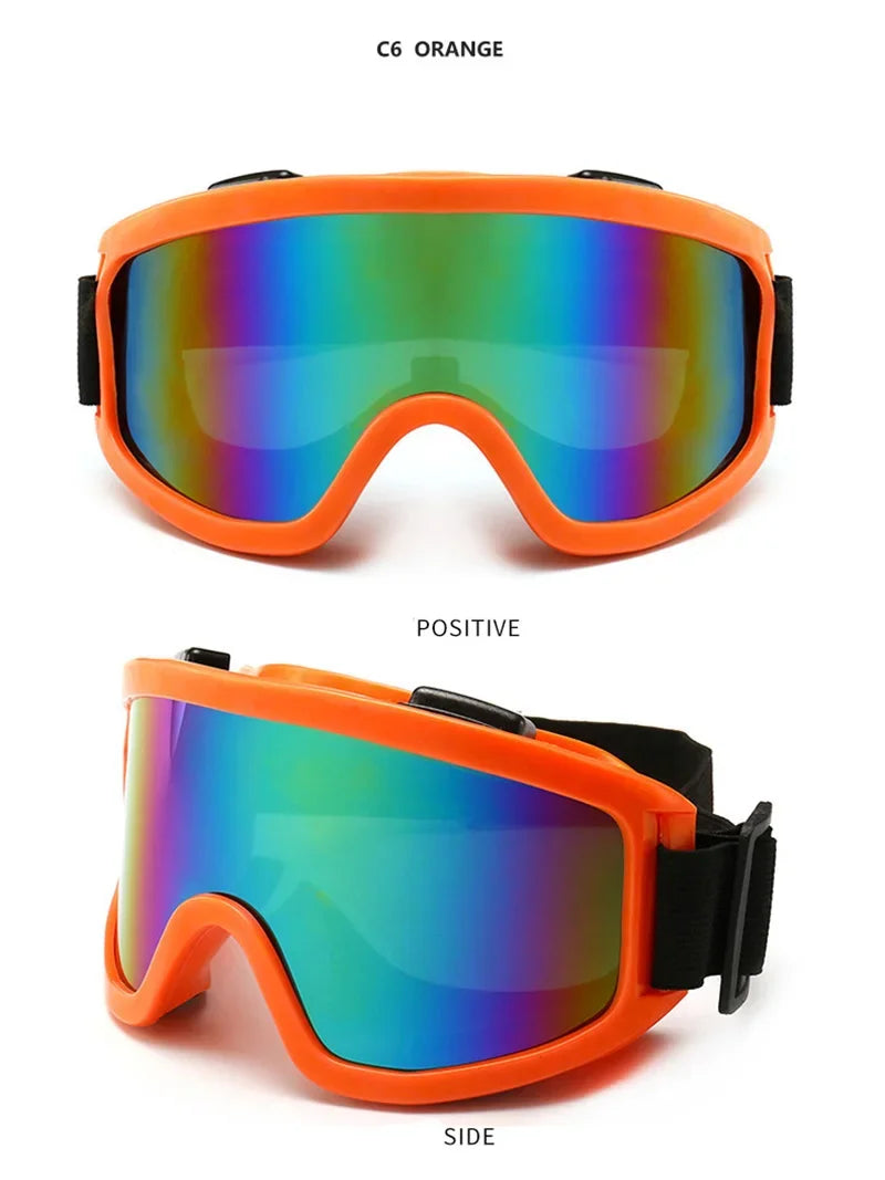Protective Glasses Motorcycle Helmet Outdoor Sports Windproof DustproofSki Snowbd Goggle Motocross