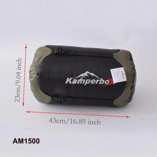 Winter-Ready Outdoor Down Sleeping Bag - Waterproof, Warm & Ideal for Camping and Travel