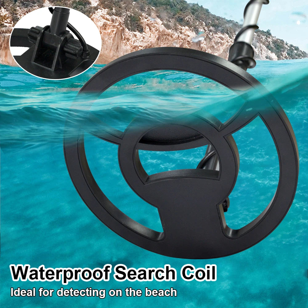 MD-4090 Metal Detector Professional  LCD Treasure Gold Detector High Precise Search