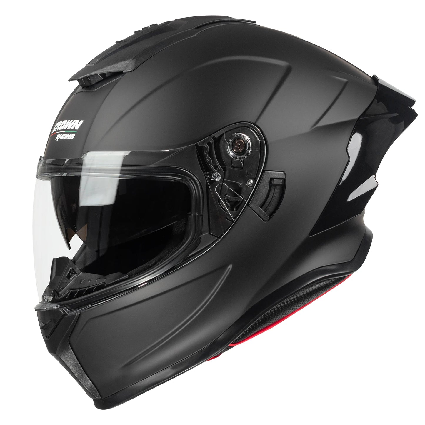 DOT Certified Motorcycle Helmet with Internal Sun Visor, Unisex Riding Safety Helmet