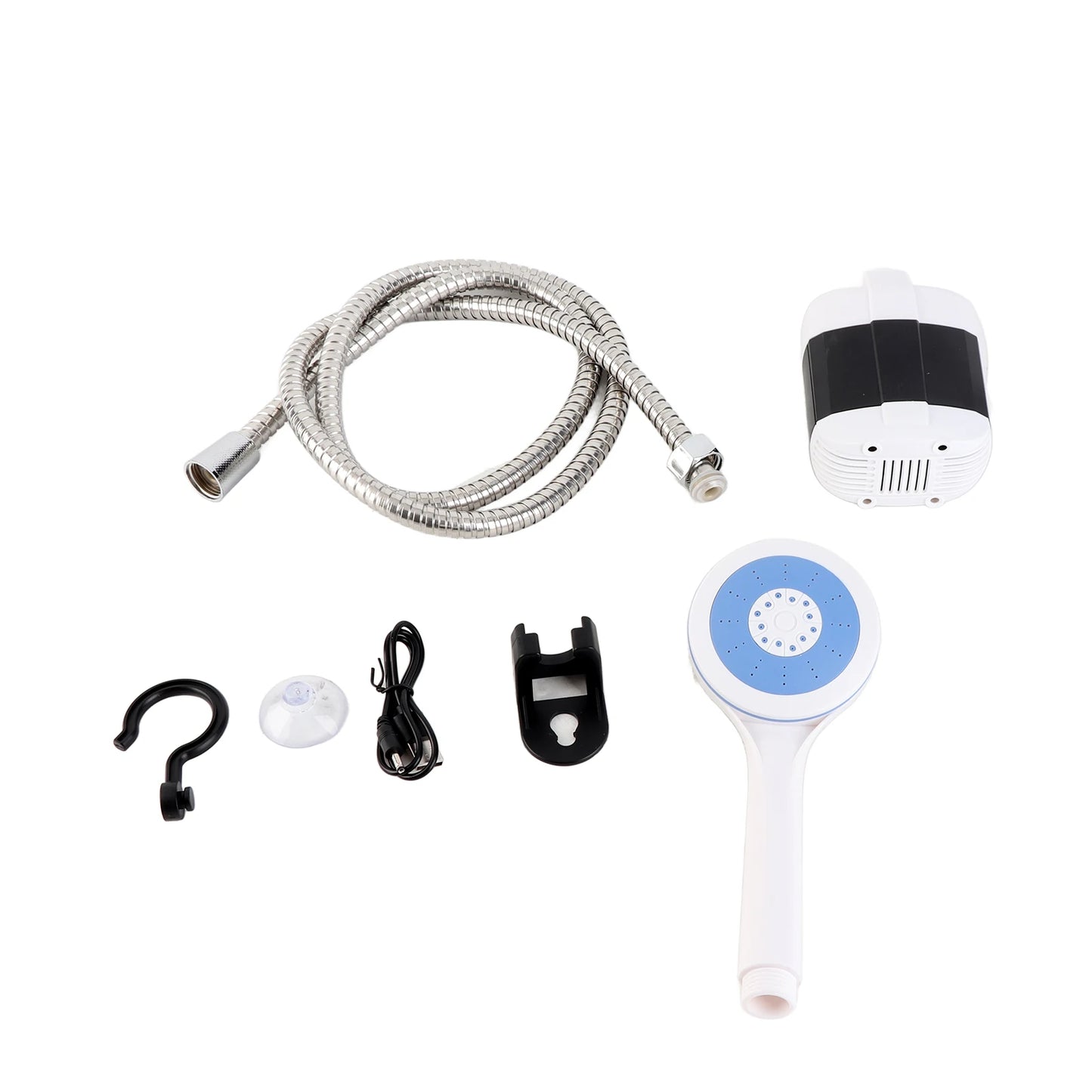 Portable Camping Shower Outdoor USB Rechargeable Electric Shower Pump Camping, pet, car Cleaning