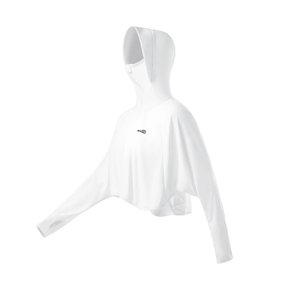 Sunscreen Jackets Women UV Protection Clothing UPF50+ Hoodie Breathable Coats, Running Cycling