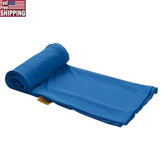 Adult Cooling Sleeping Bag Liner Comfort Wicking Technology Moisture Absorbing Soft Stretchy Fabric