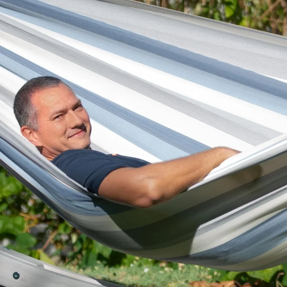 Classic Hammock, Outdoor & Indoor Swing, Relaxation,Weather & Tear Resistant Patio Backyard Hammock