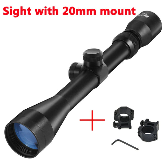 3-9X40 Hunting Deer Air Rifle Scope Wire Rangefinder Reticle Crossbow Mil Dot Reticle Optical Sights