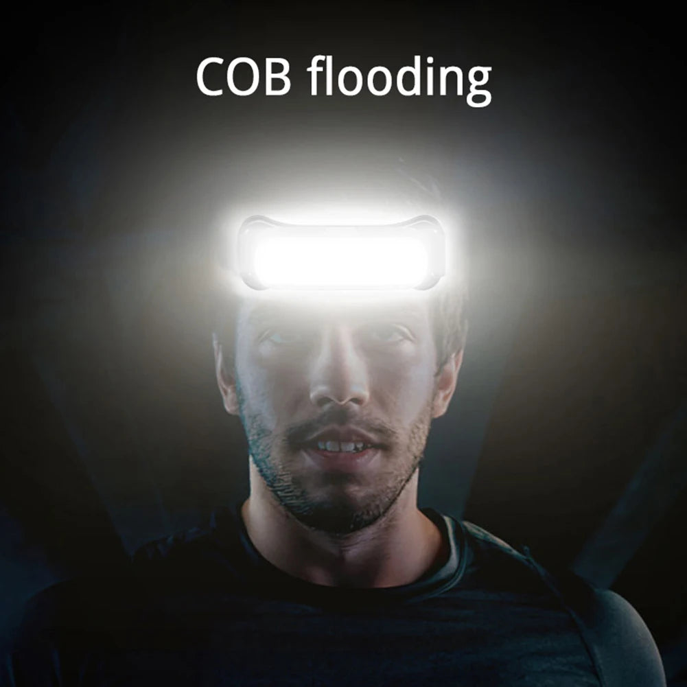 USB Rechargeable LED Headlamp Waterproof Adjustable band Flashlight Camping Running Cycling Fishing