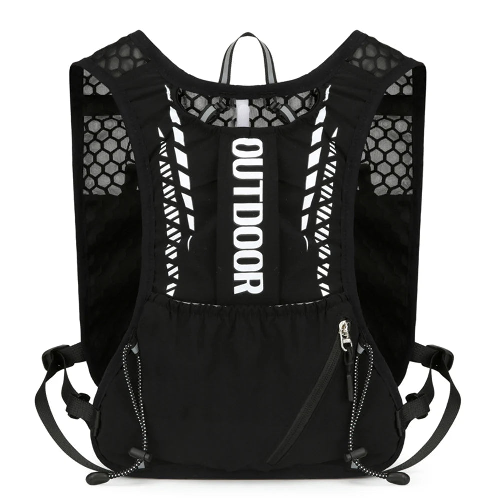 Hydration Running Vest Waterproof Water Bladder Daypack Reflective for Hiking Trail Running