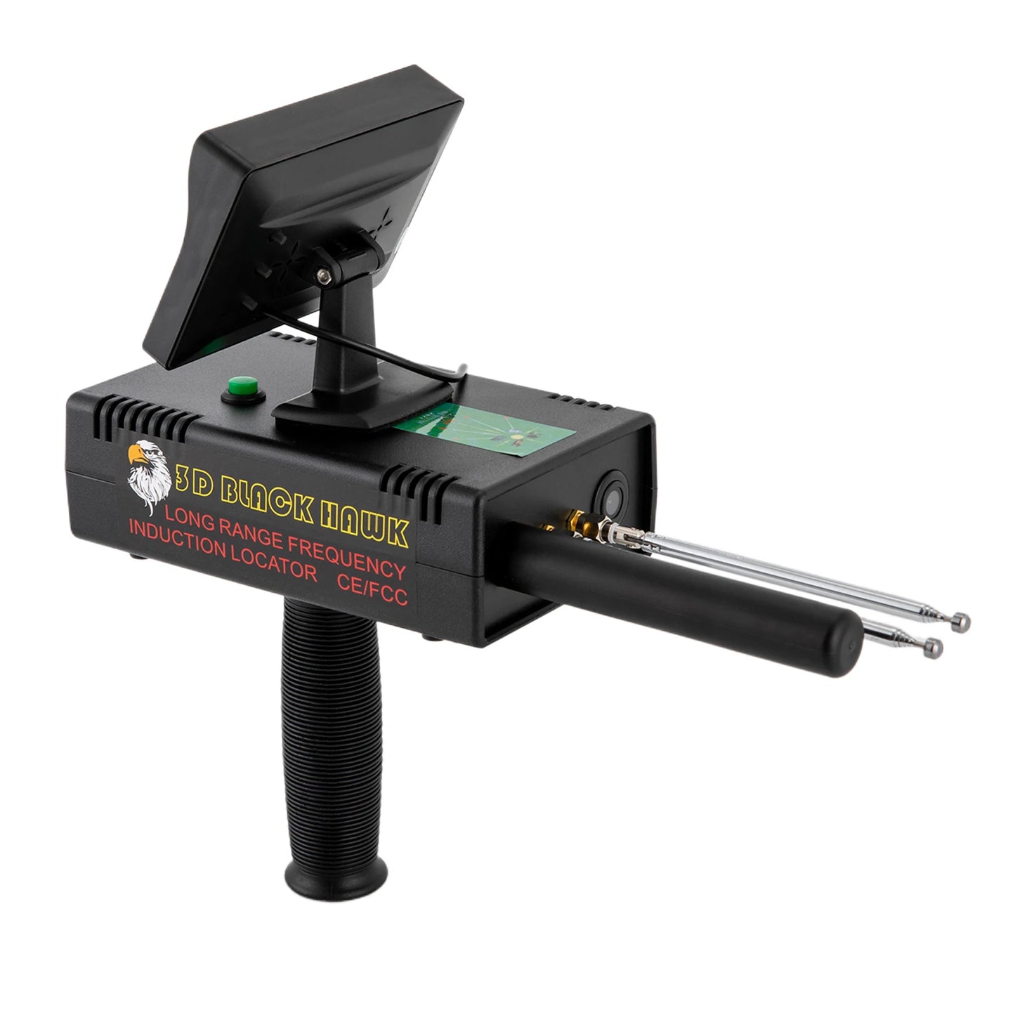 Metal Detector 3D LED Display Gold Finder Underground 30m Treasure Scanner Silver Copper Diamond