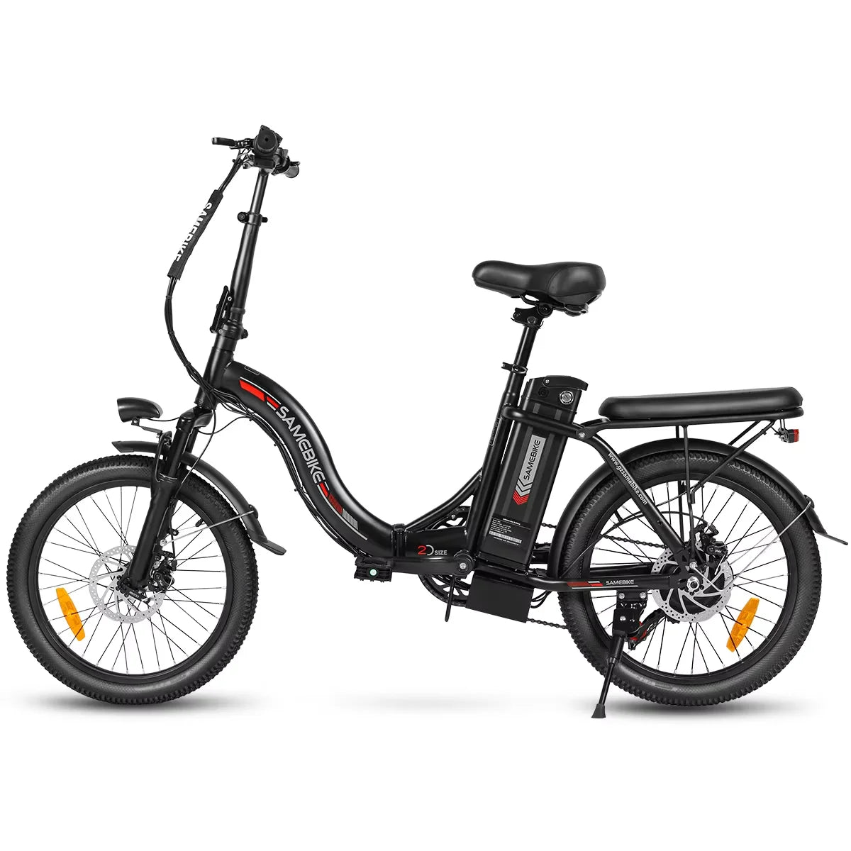 E-bike CY20 350W Motor 36V12AH Removable Battery ,Folding Range 40km 20-inch Tire City Road