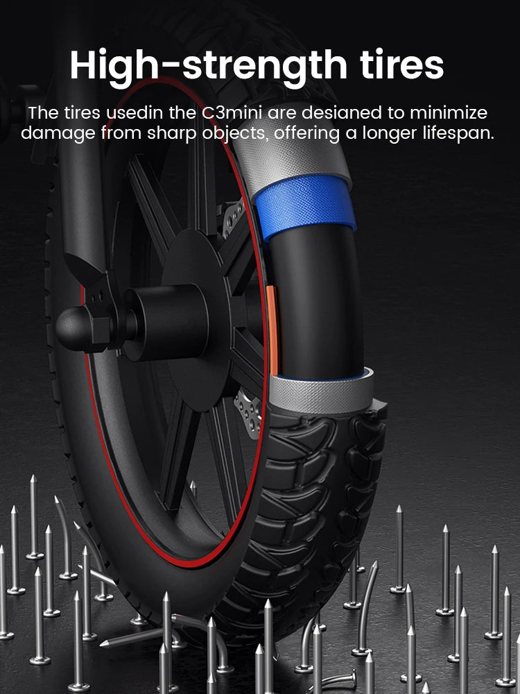 DYU C3 14 inch Electric Bicycle Peak 500W Motor 36V7.8AH Lithium Battery Electric Bike , city