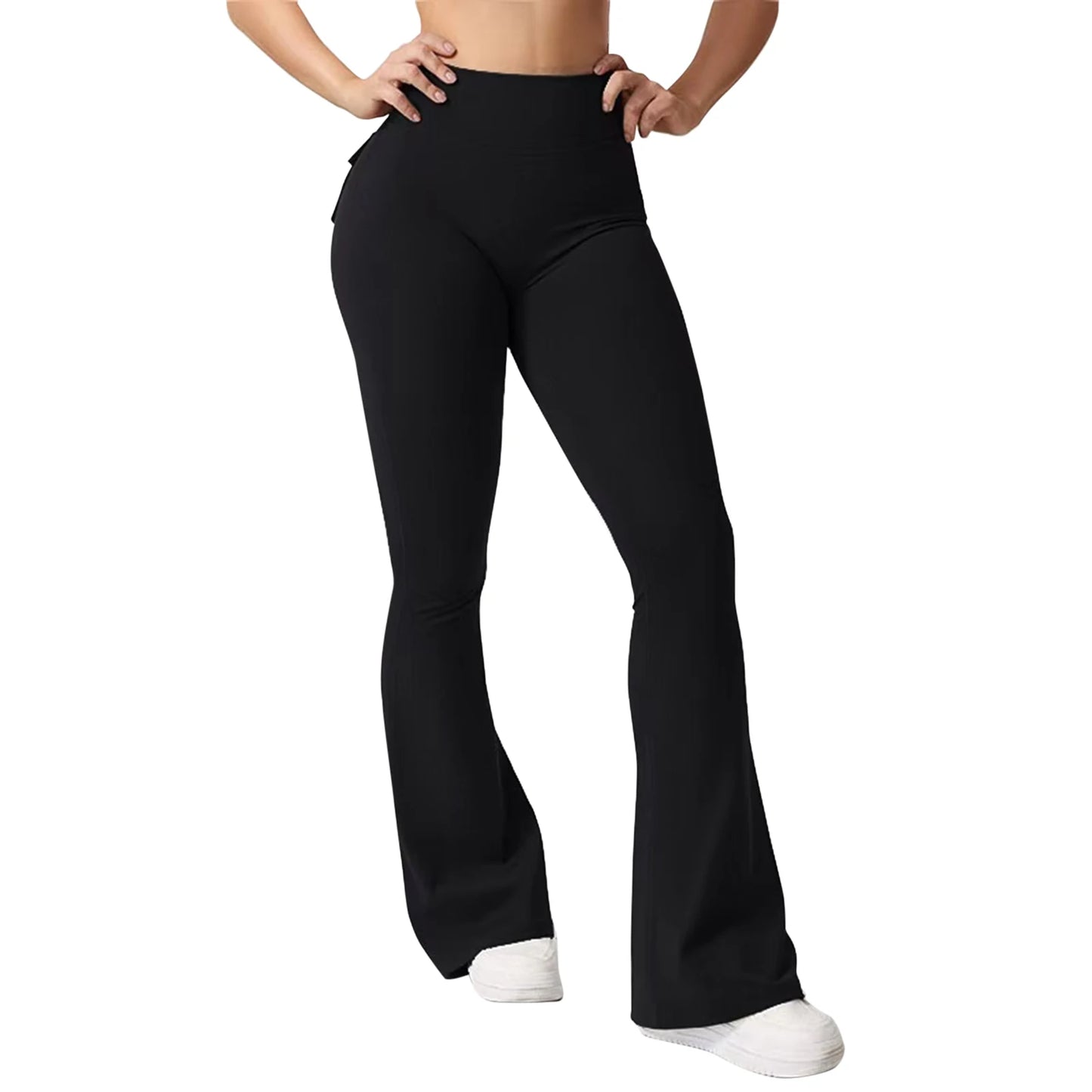 Women s High Waist Yoga Leggings, Pockets Tummy Control Workout Running Stretchy Booty Leggings