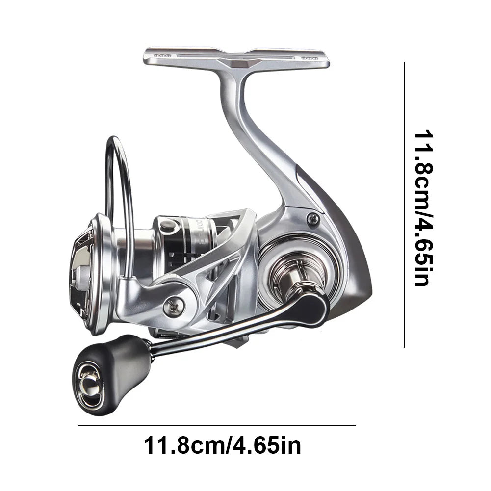 Fishing Wheel 5.2/1 Gear Ratio Spinning all Purpose Fishing Spinning Reel for Sea Fishing or ?