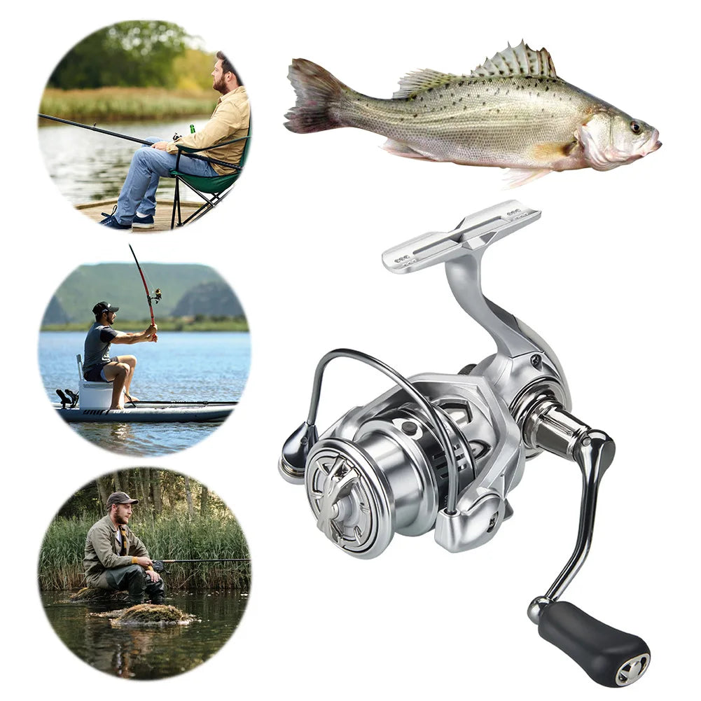 Fishing Wheel 5.2/1 Gear Ratio Spinning all Purpose Fishing Spinning Reel for Sea Fishing or ?