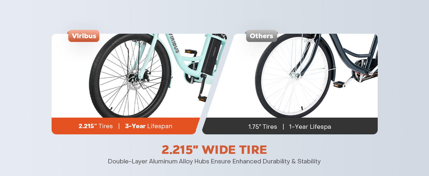 Adults, 26" ebike with 350W Motor Shimano 7 Speed Shifter Pedal Assist 36V Battery Dual Disc Brakes