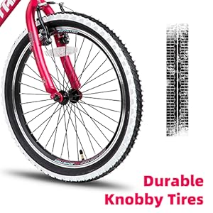 20-24 Inch Kids Bike for 7-12 Years Mountain Bike,1-Speed/7-Speed Drivetrain,